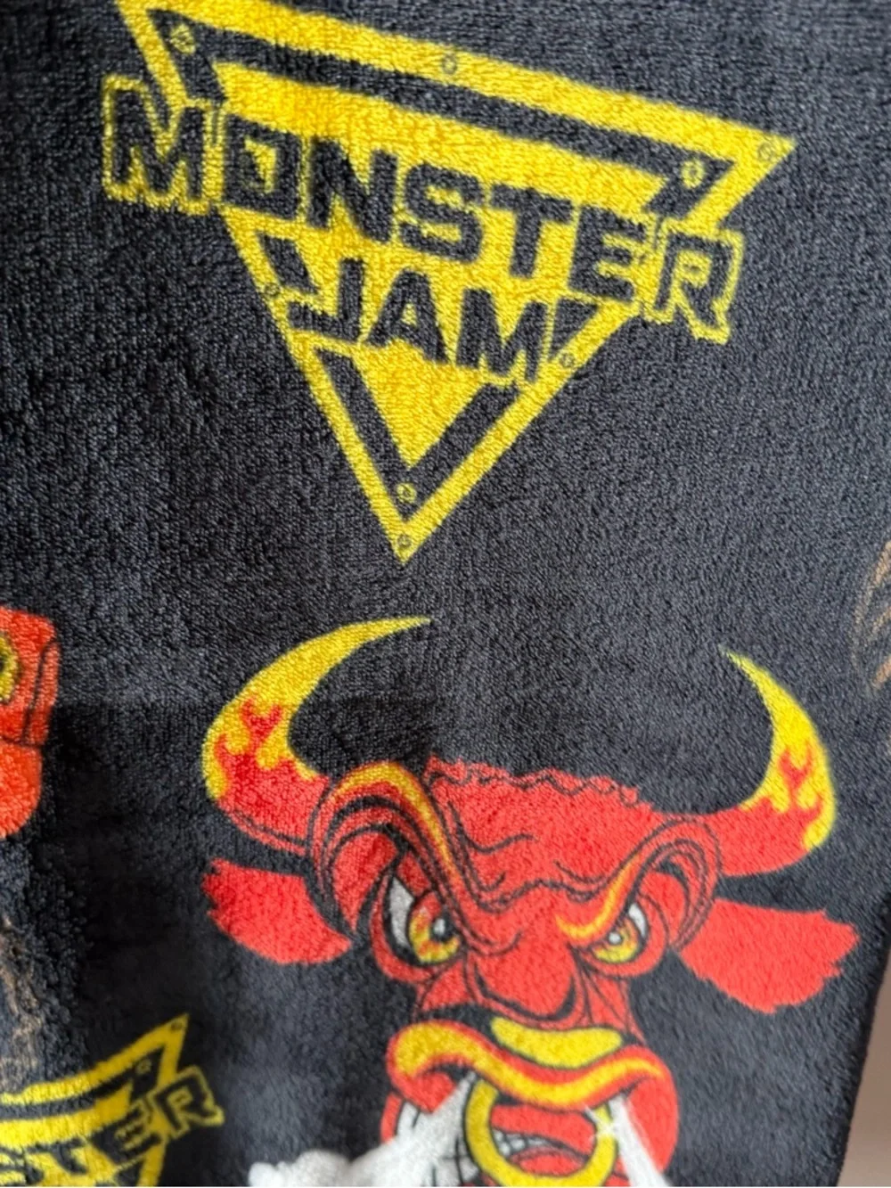 Monster Jam Blanket NEW Plush Throw El Toro Loco Trucks Boy Room Decor Truck Car